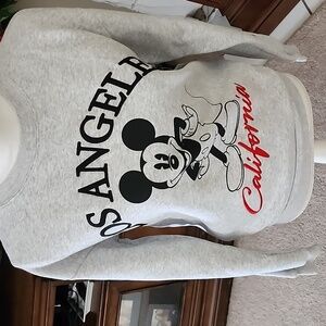 NWT Disney Los Angeles California Sweatshirt With Mickey Mouse